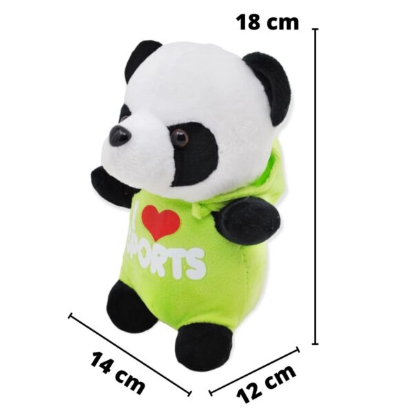 panda de peluche sueter verde 2