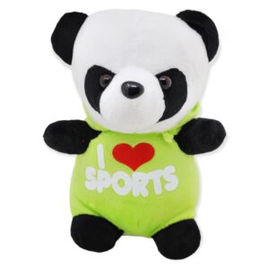 panda de peluche sueter verde