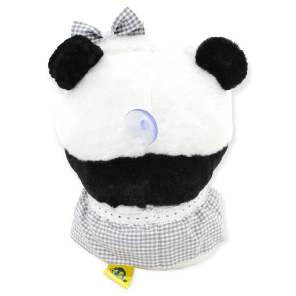 panda de peluche vestido gris 4