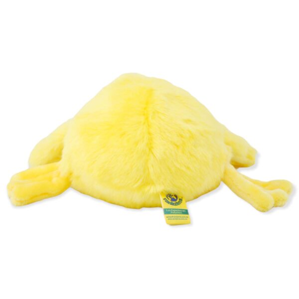 pato de peluche amarillo pañuelo rosa 3