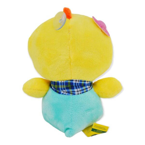 pato de peluche amarillo playera azul 4