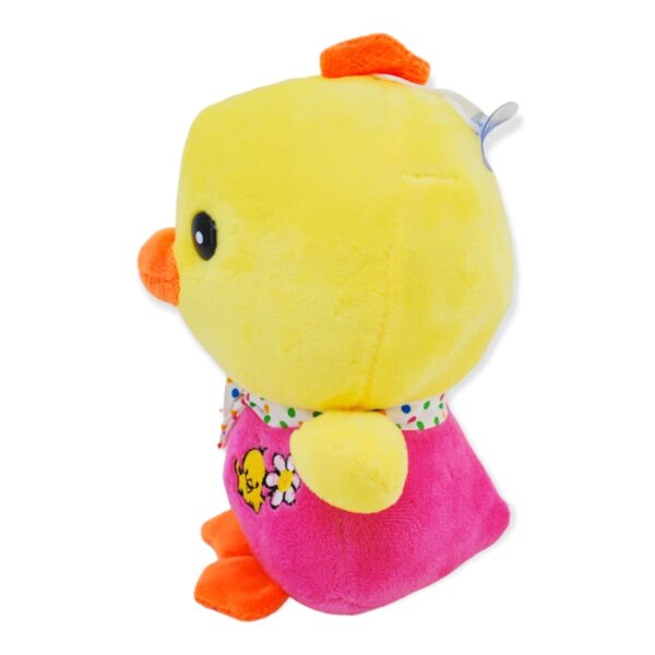 pato de peluche amarillo playera rosa 3