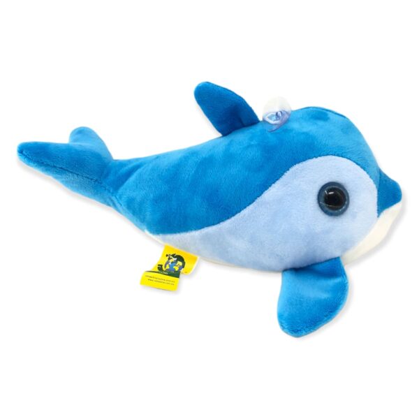 peluche de delfin azul 24 cm 4