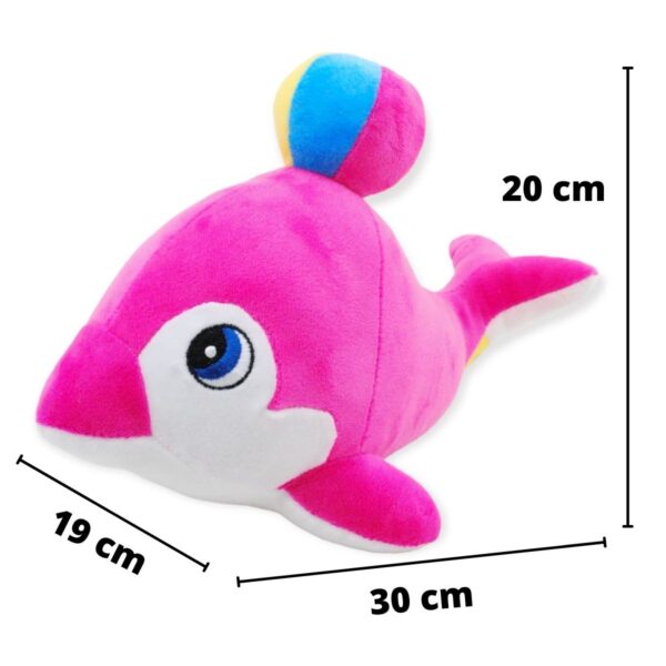 peluche de delfin rosa 2