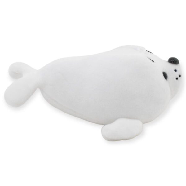 peluche de foca blanco gordito 4