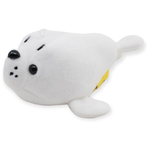 peluche de foca blanco gordito