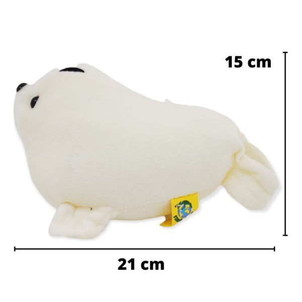 peluche de foca blancoo 2