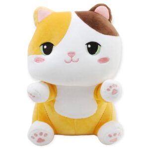 peluche de gato amarillo