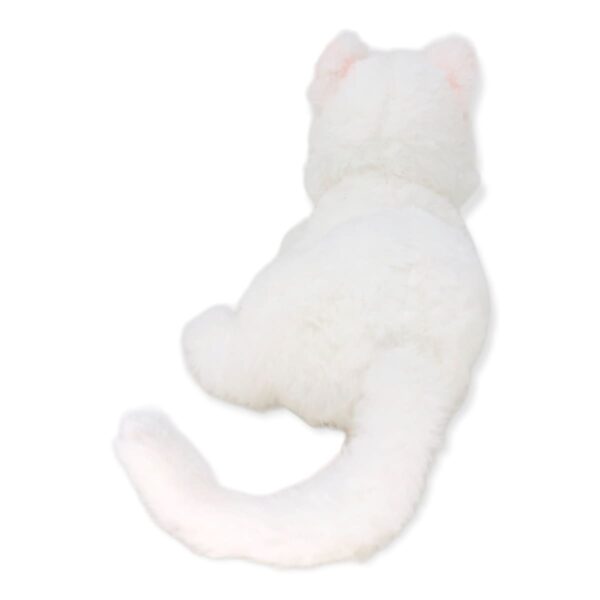 peluche de gato blanco sentado 3