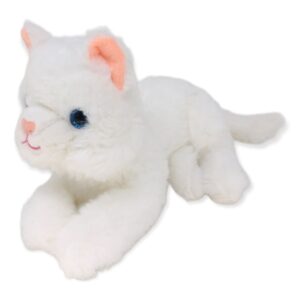 peluche de gato blanco sentado