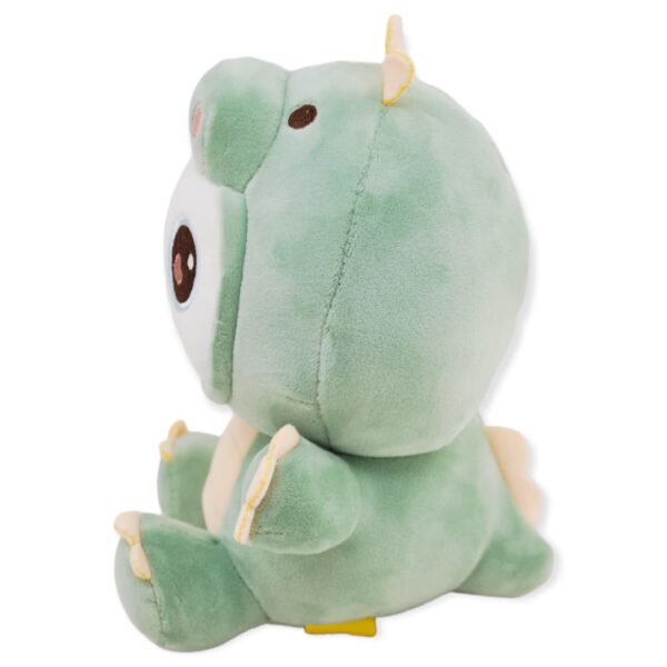 peluche de gato cocodrilo verde 3