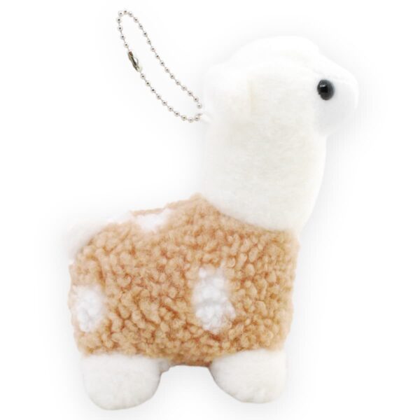 peluche de llama beige 4