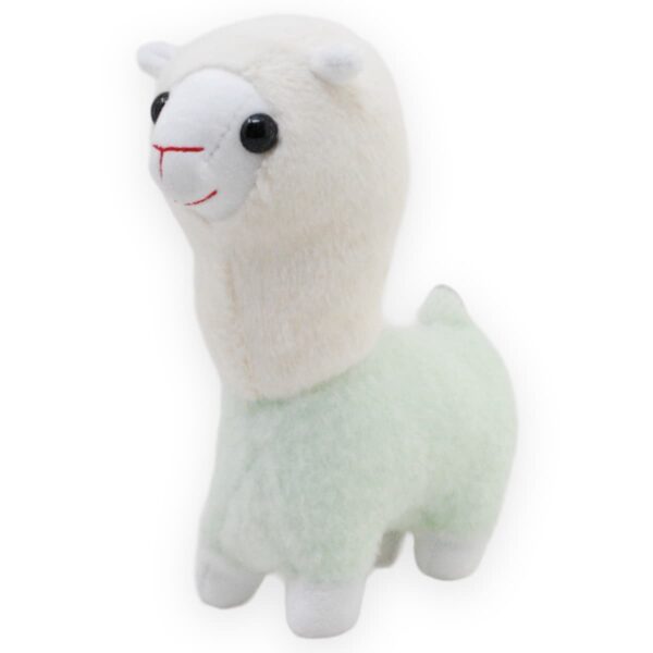 peluche de llama verde