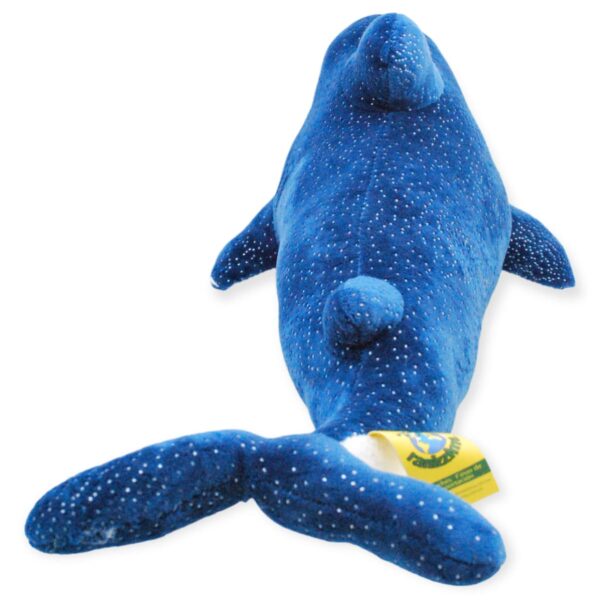 peluche de tiburon azul 45 cm enojado 3