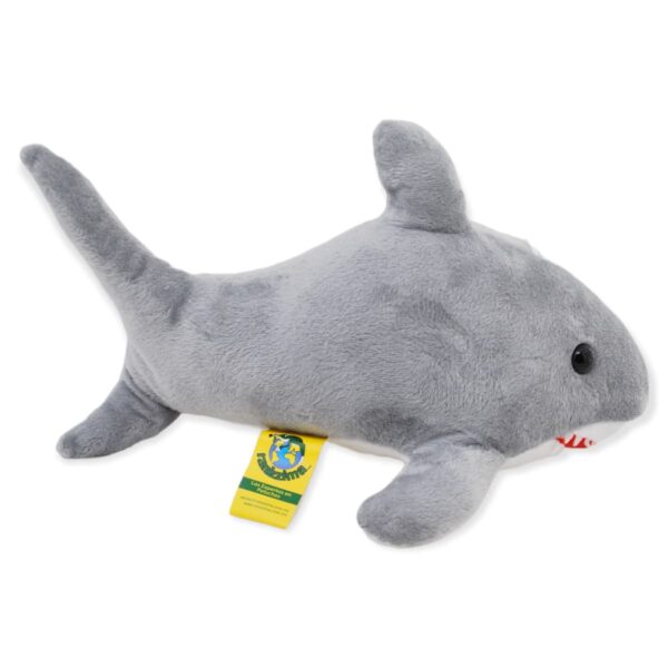 peluche de tiburon gris 24 cm 4