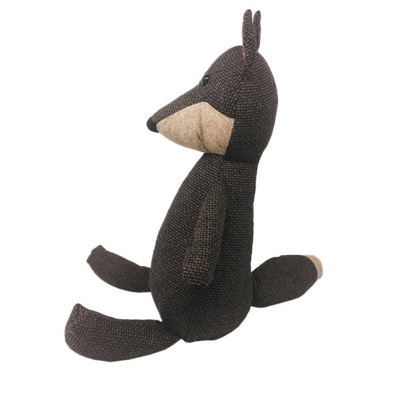 peluche de zorro café 3