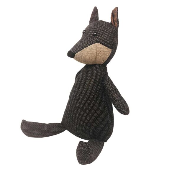 peluche de zorro café