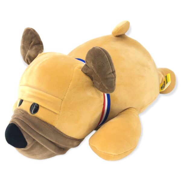 perrito de peluche café con sonido