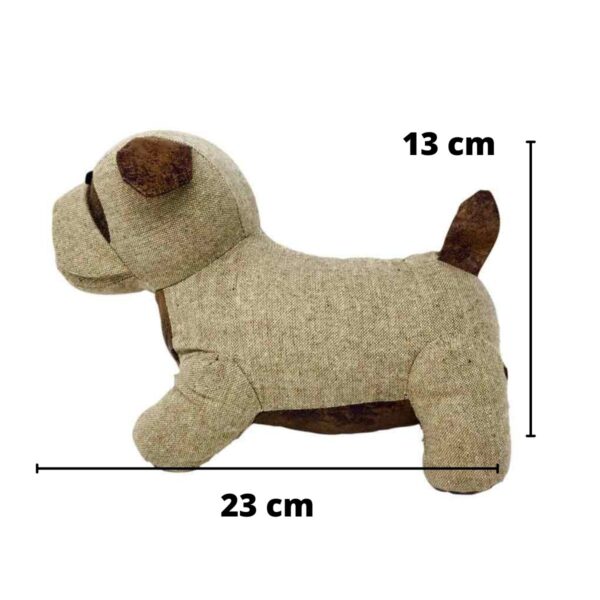 perro de peluche beagle color café 2