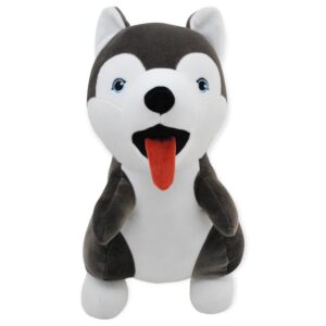 perro de peluche husky con sonido de ladrido