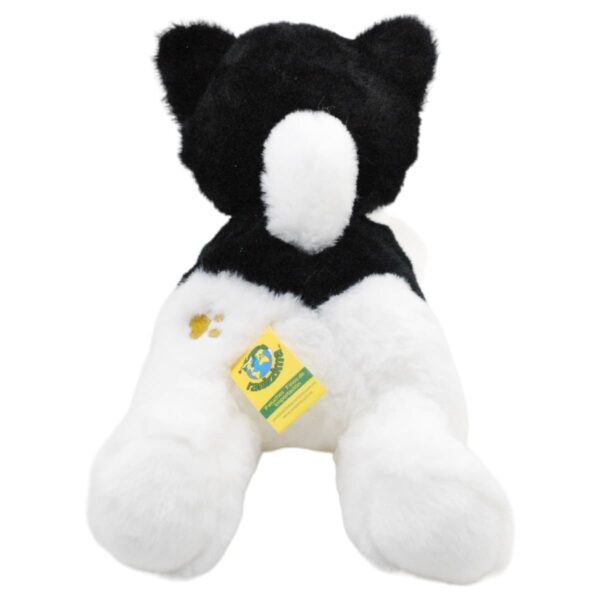 perro husky de peluche negro 3