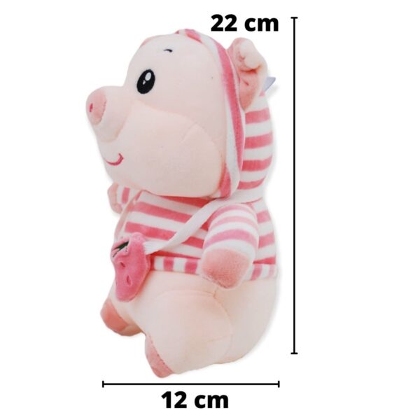 puerco de peluche color rosa 2