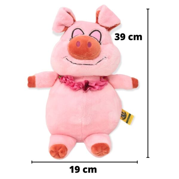 puerquita de peluche rosa grande 2