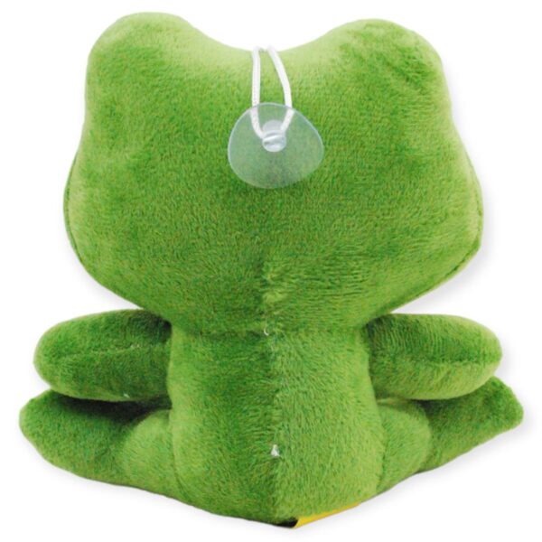 rana de peluche bebé verde 3