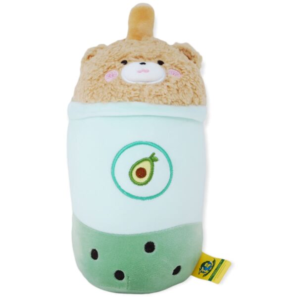 tapioca bebida de peluche verde