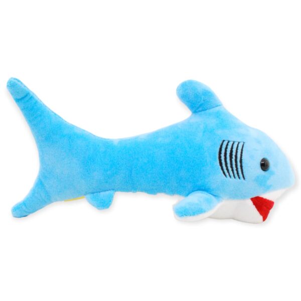 tiburon de peluche azul 28 cm 4