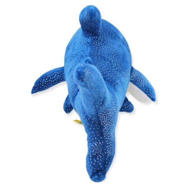 tiburon de peluche azul manchas blancas 3