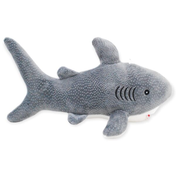 tiburon de peluche gris 32 cm 4