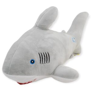 tiburon de peluche gris 37 cm