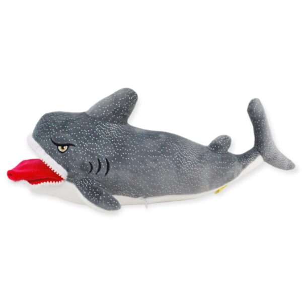 tiburon de peluche gris 46 cm 3