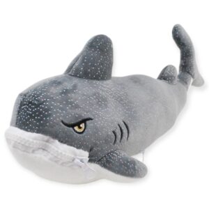 tiburon de peluche gris 46 cm