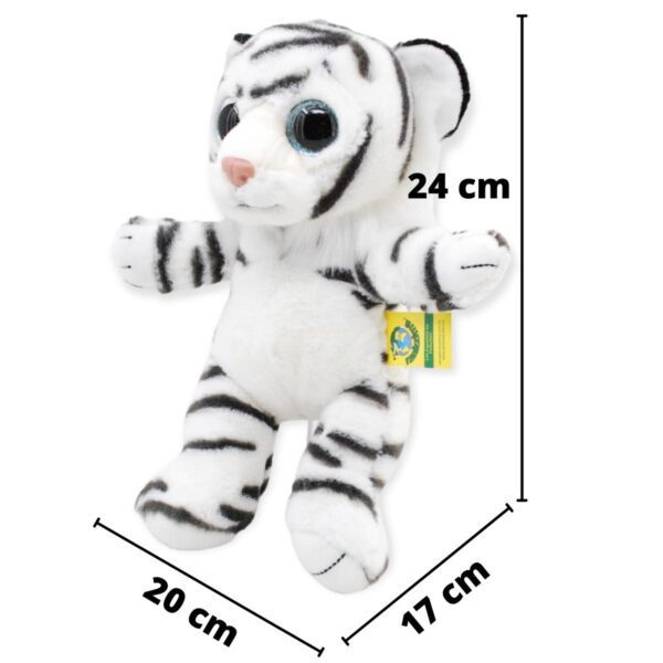 tigre de peluche bebe blanco 2