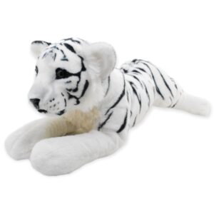 tigre de peluche bebe echado grande