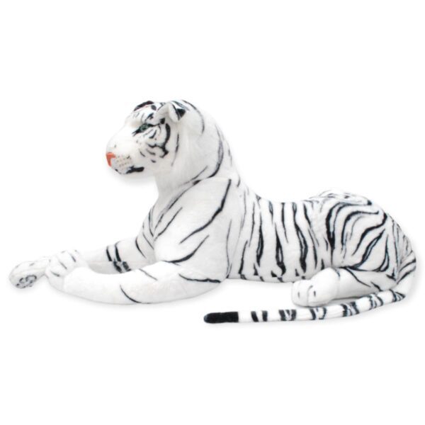 tigre de peluche blanco gigante con sonido 3