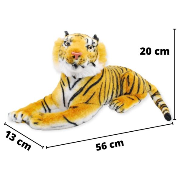 tigre de peluche café grande 2