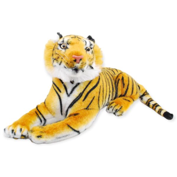 tigre de peluche cafe grande