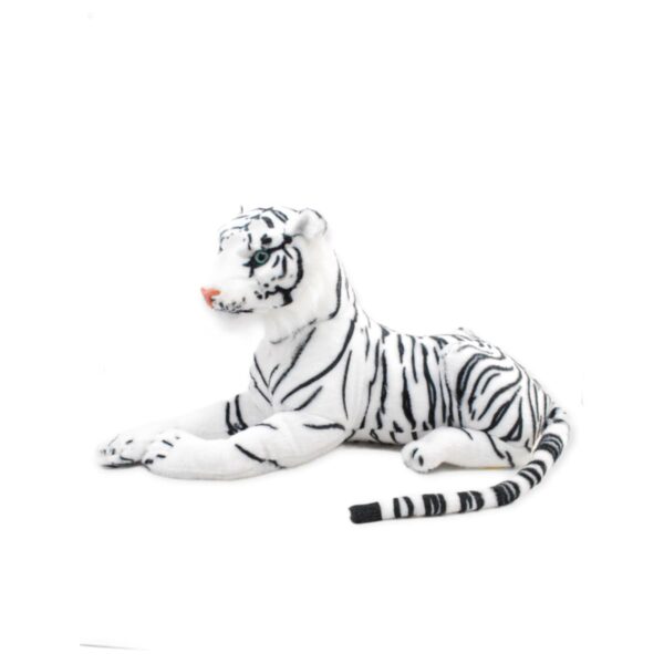 tigre de peluche grande blanco con sonido 3