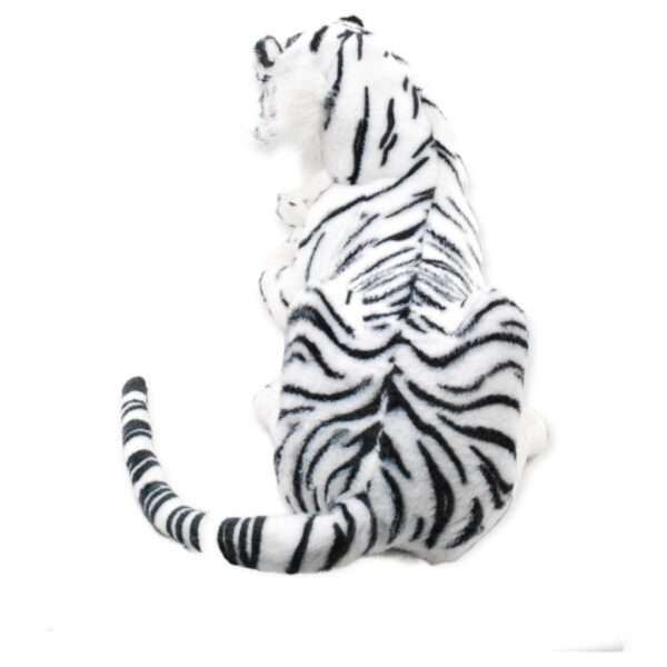 tigre de peluche grande blanco con sonido 4