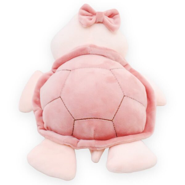 tortuga de peluche rosa 26 cm 3