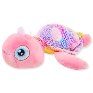 tortuga de peluche rosa