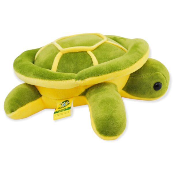 tortuga de peluche verde con amarillo 4