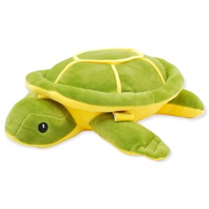 tortuga de peluche verde limon