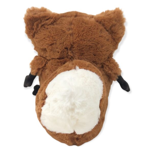 zorro de peluche café 23 cm 3