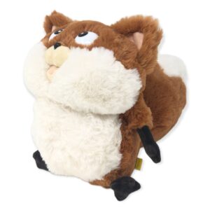 zorro de peluche café 23 cm