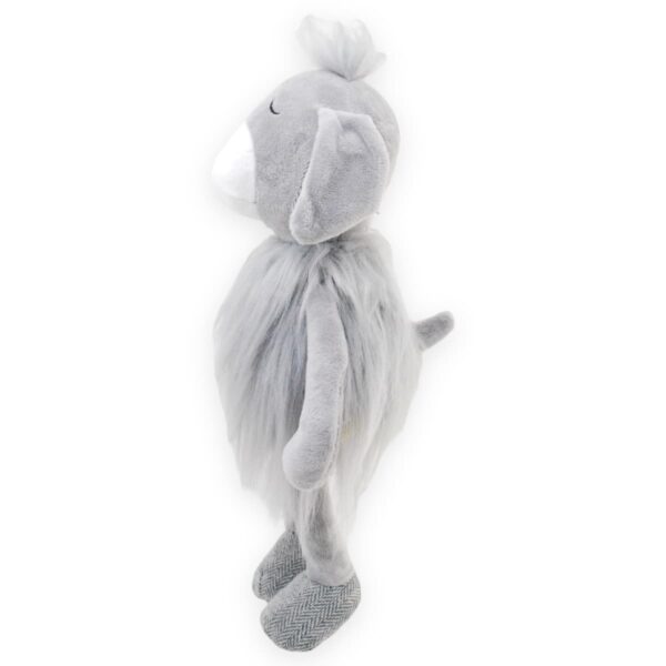 perro de peluche color gris 3