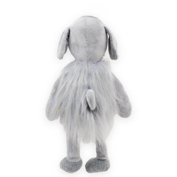 perro de peluche color gris 4